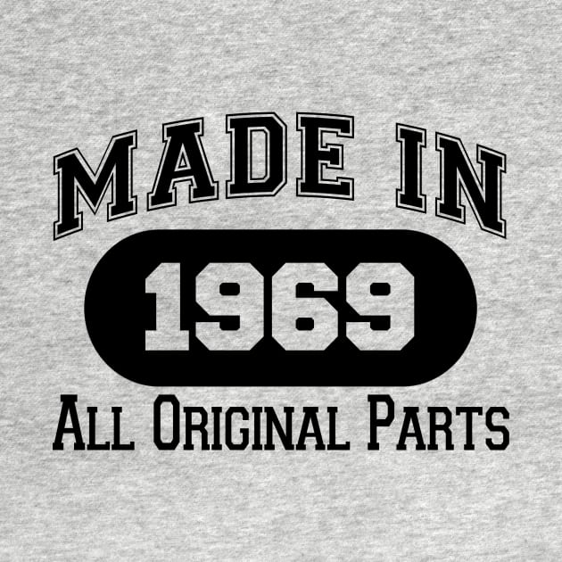 MADE IN 1969 ALL ORIGINAL PARTS by BTTEES